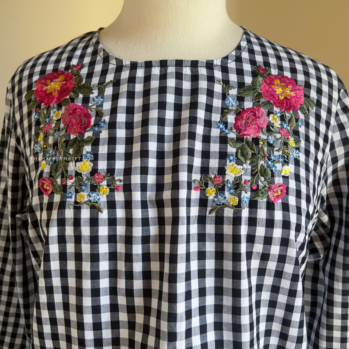 Checkered Winters Top
