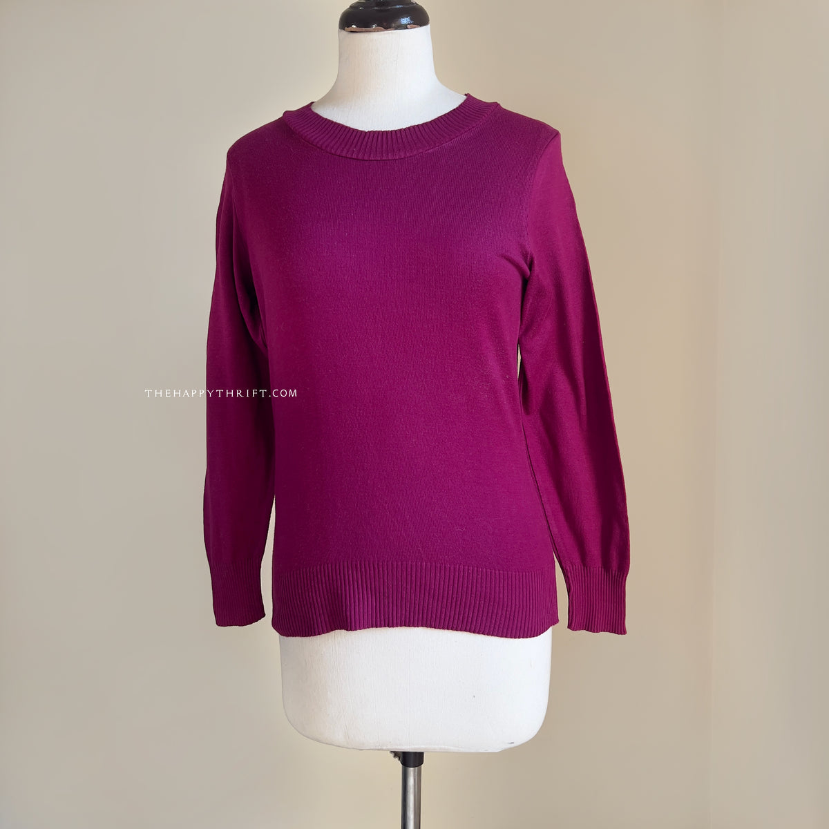 Round Neck Winter Top