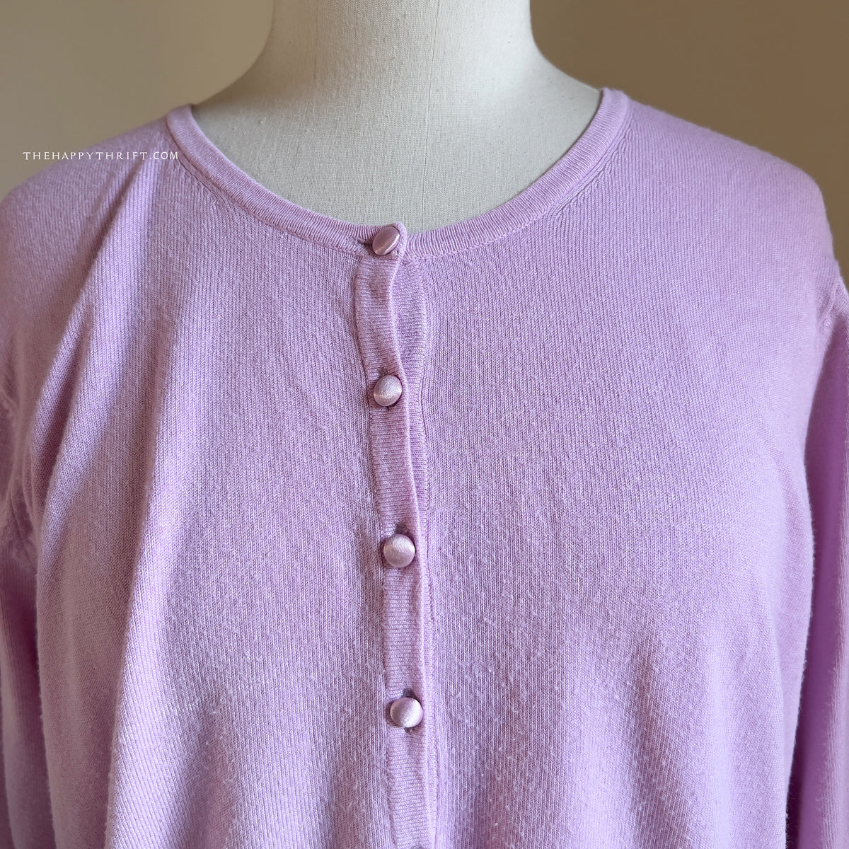 Soft Color Button Down Sweater