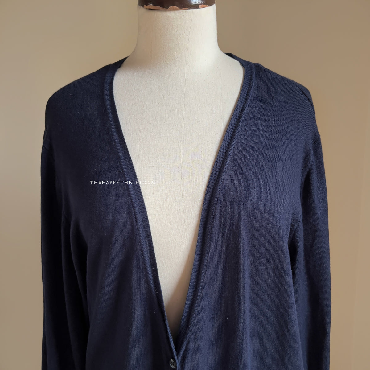 Blue Button Down Sweater