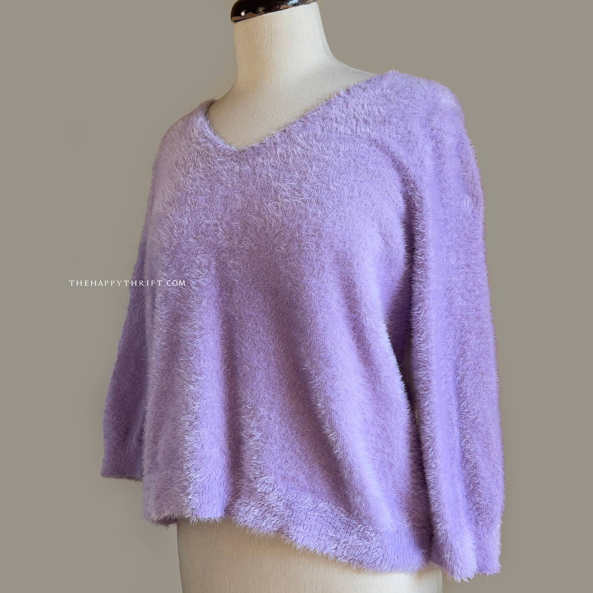 Purple Fur Sweater