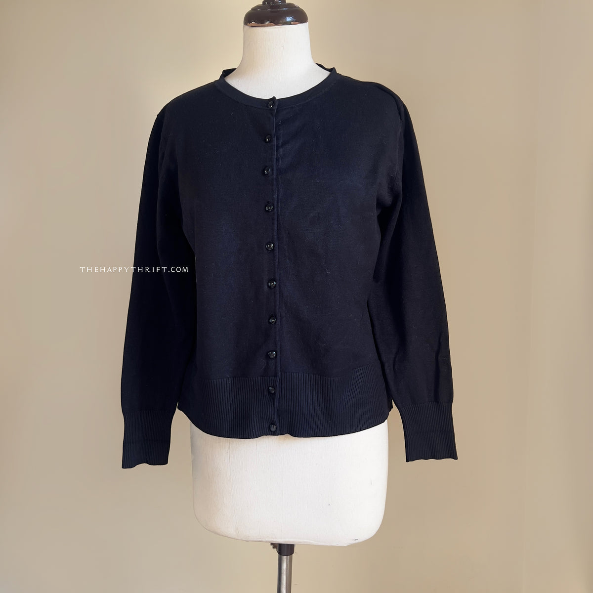 Black Button Down Sweater