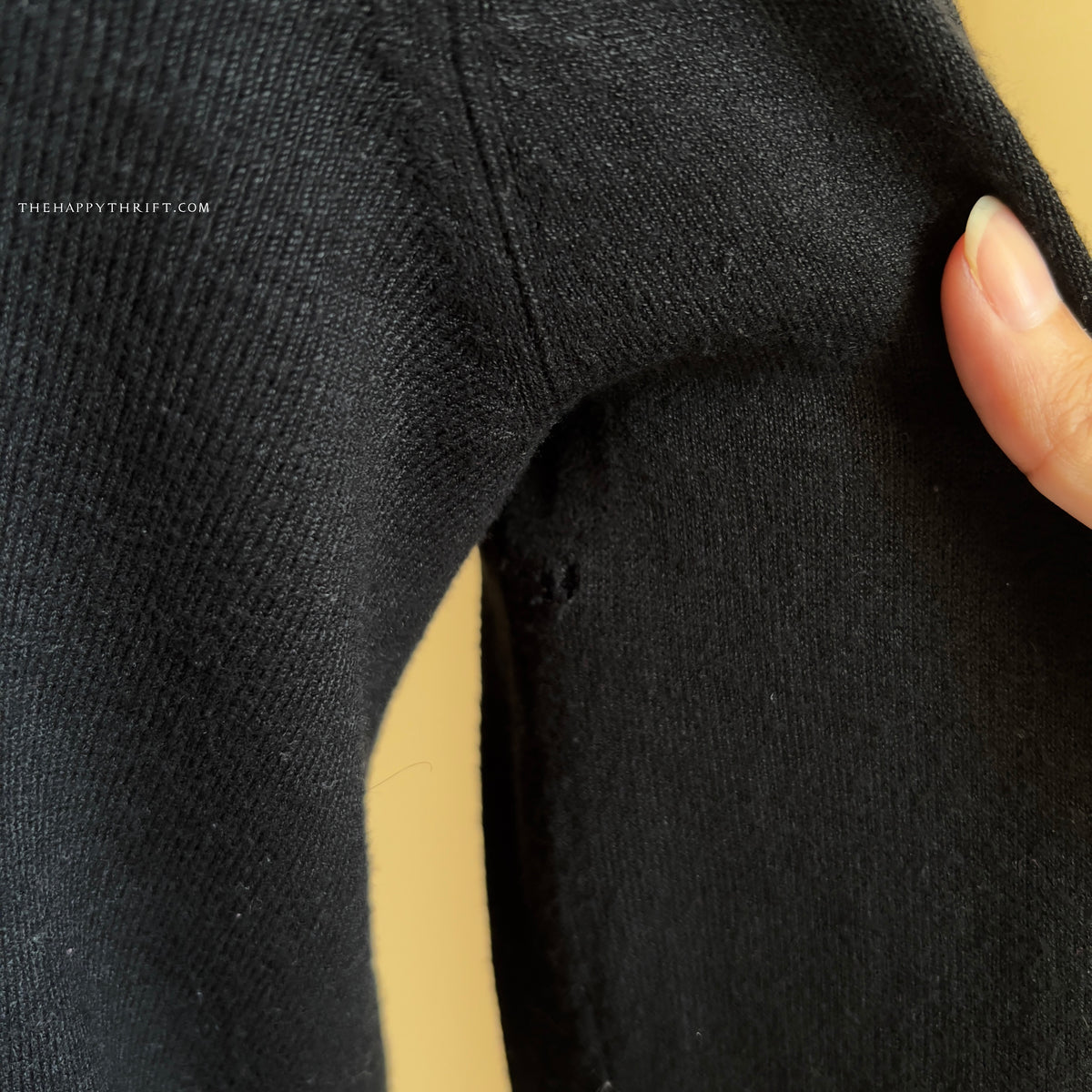 Black Button Down Sweater