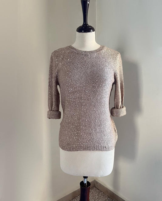 Knitted Sequence Sweater