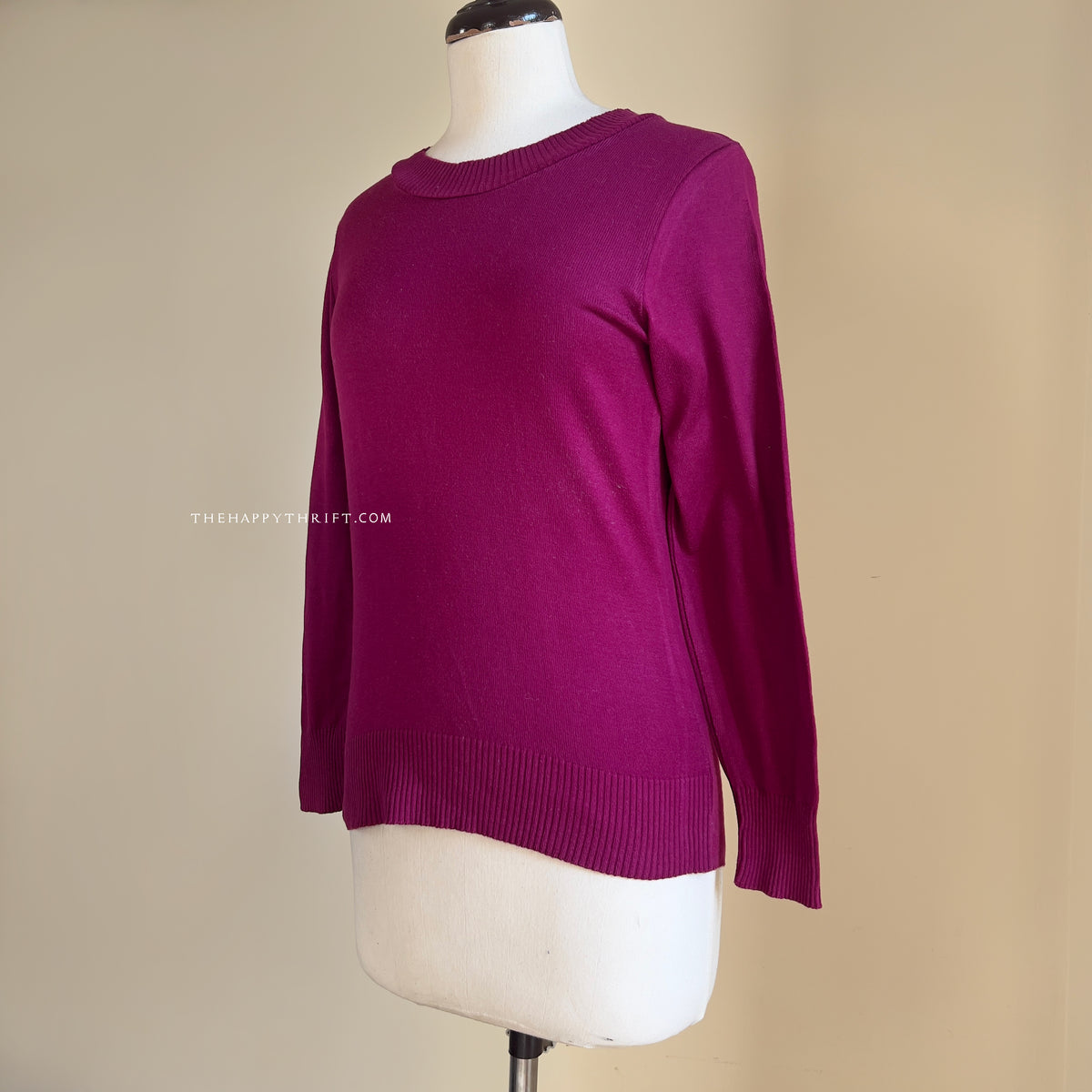 Round Neck Winter Top