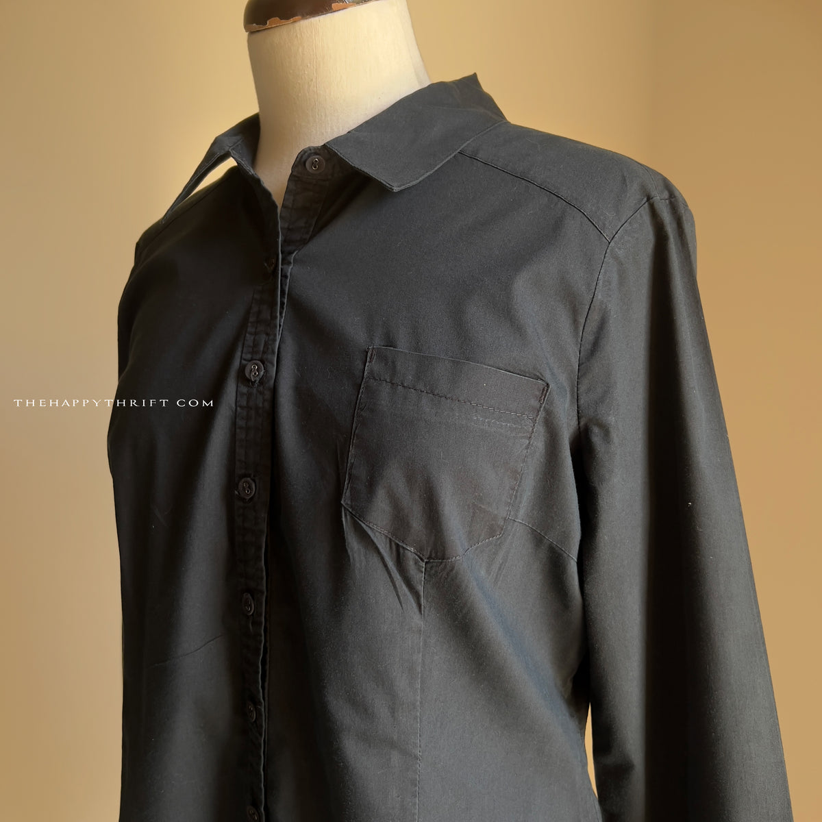 Black Button Down Shirt