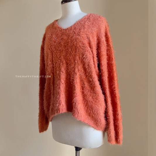 Orange Sweater