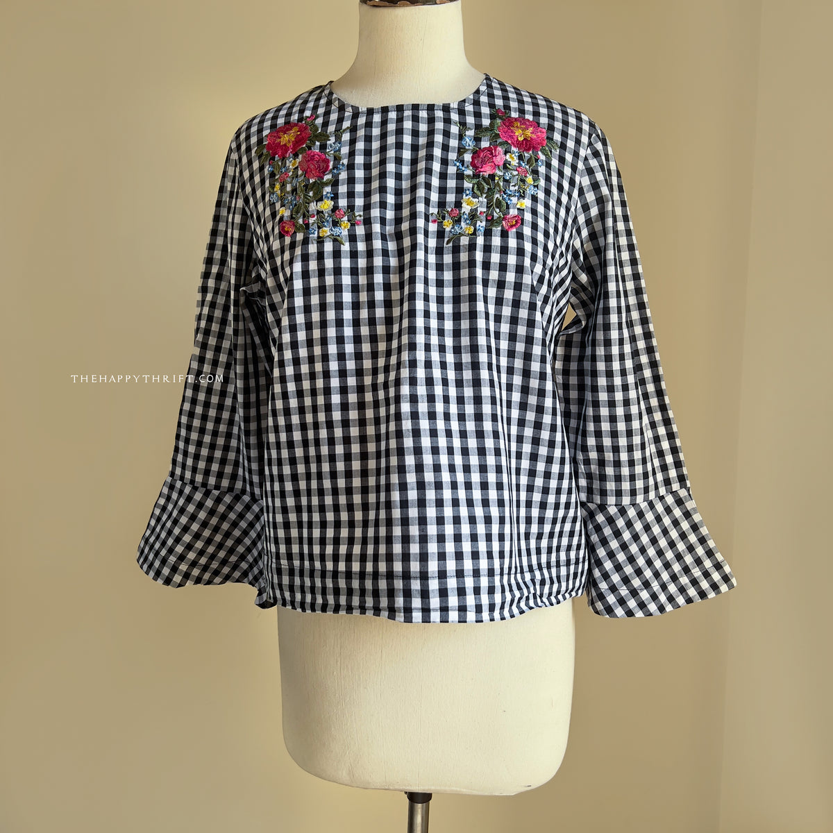 Checkered Winters Top