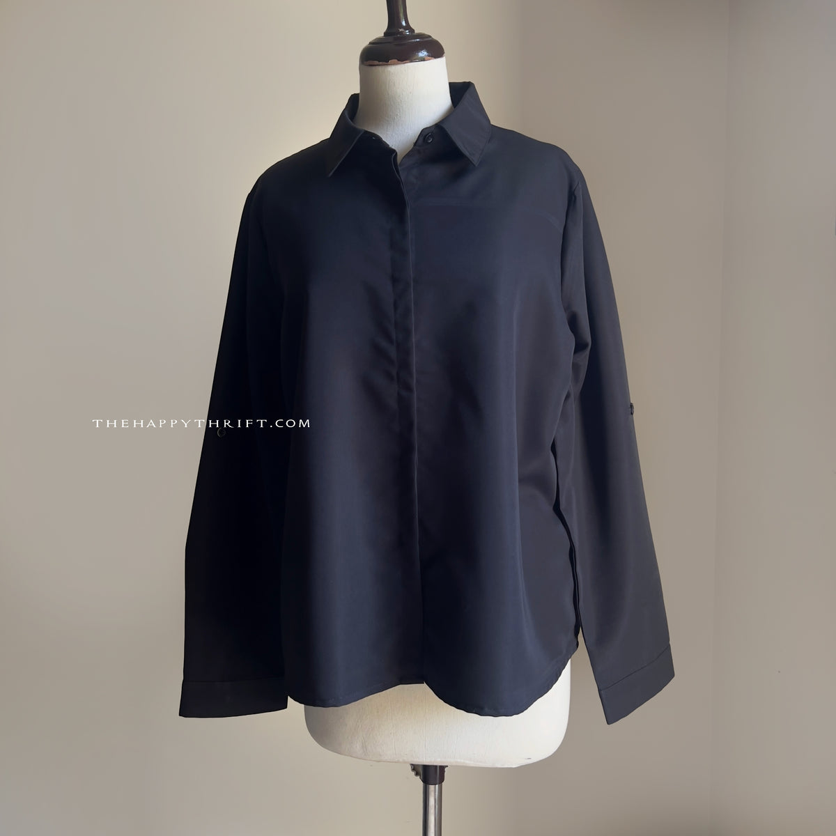 Black Button Down Shirt
