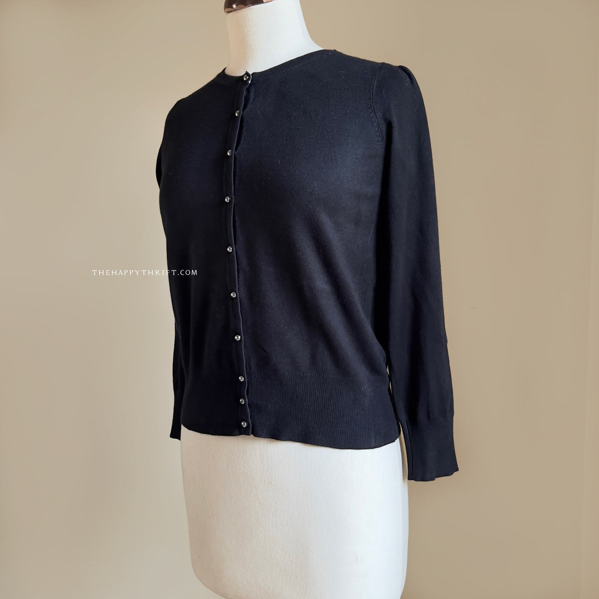 Black Button Down Sweater