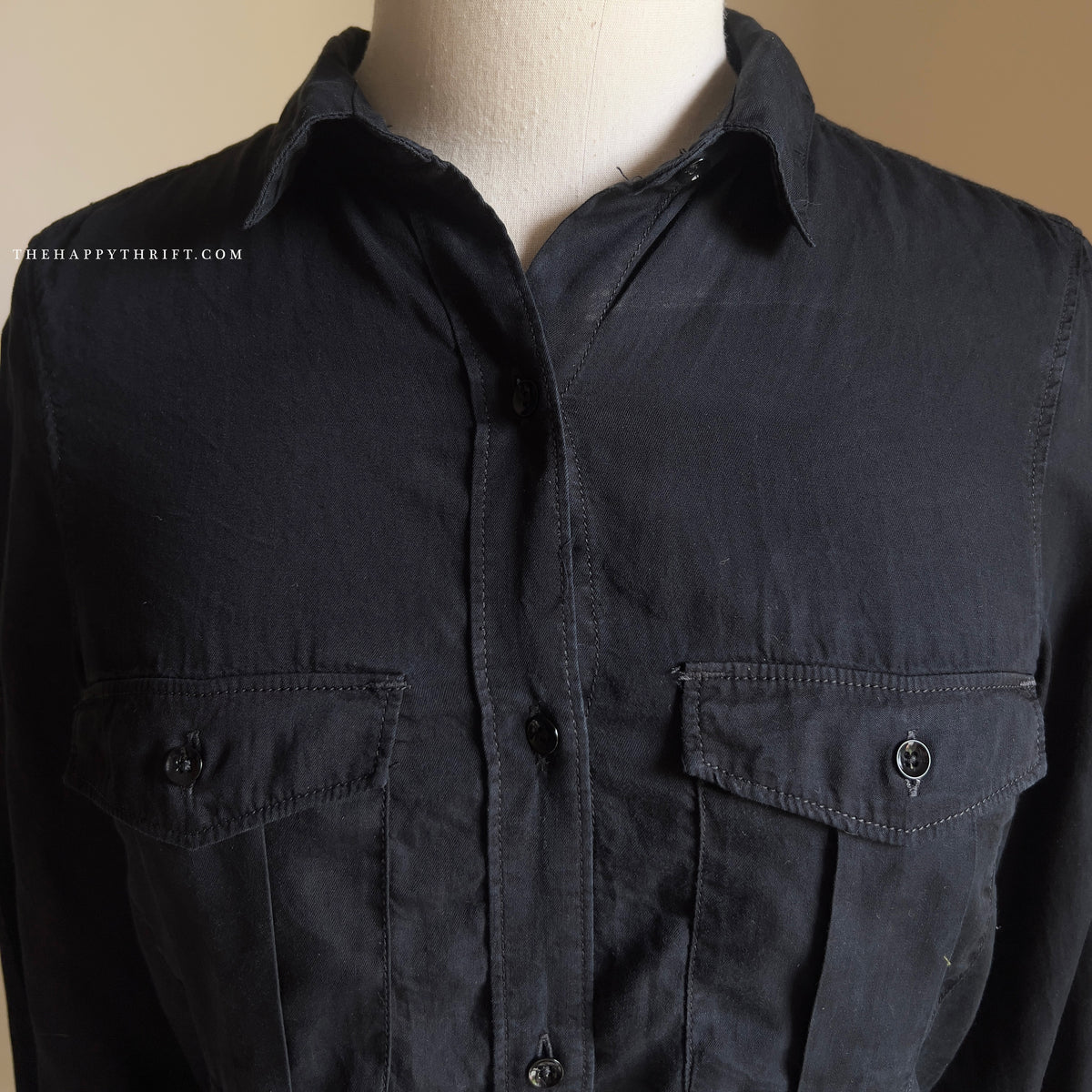 Black Button Down Shirt