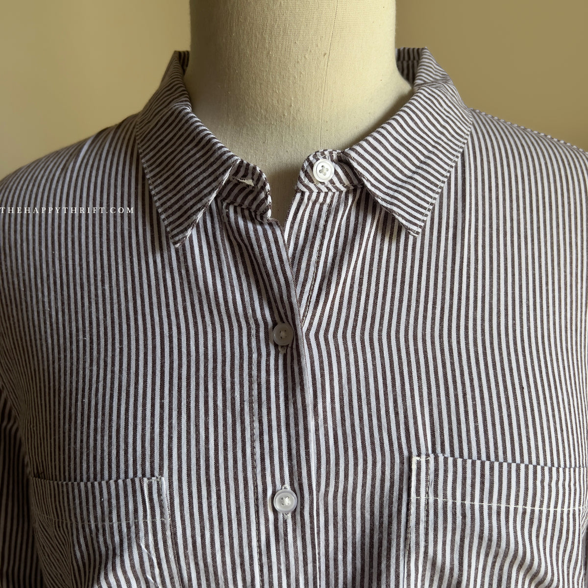 Striped Button Down Shirt