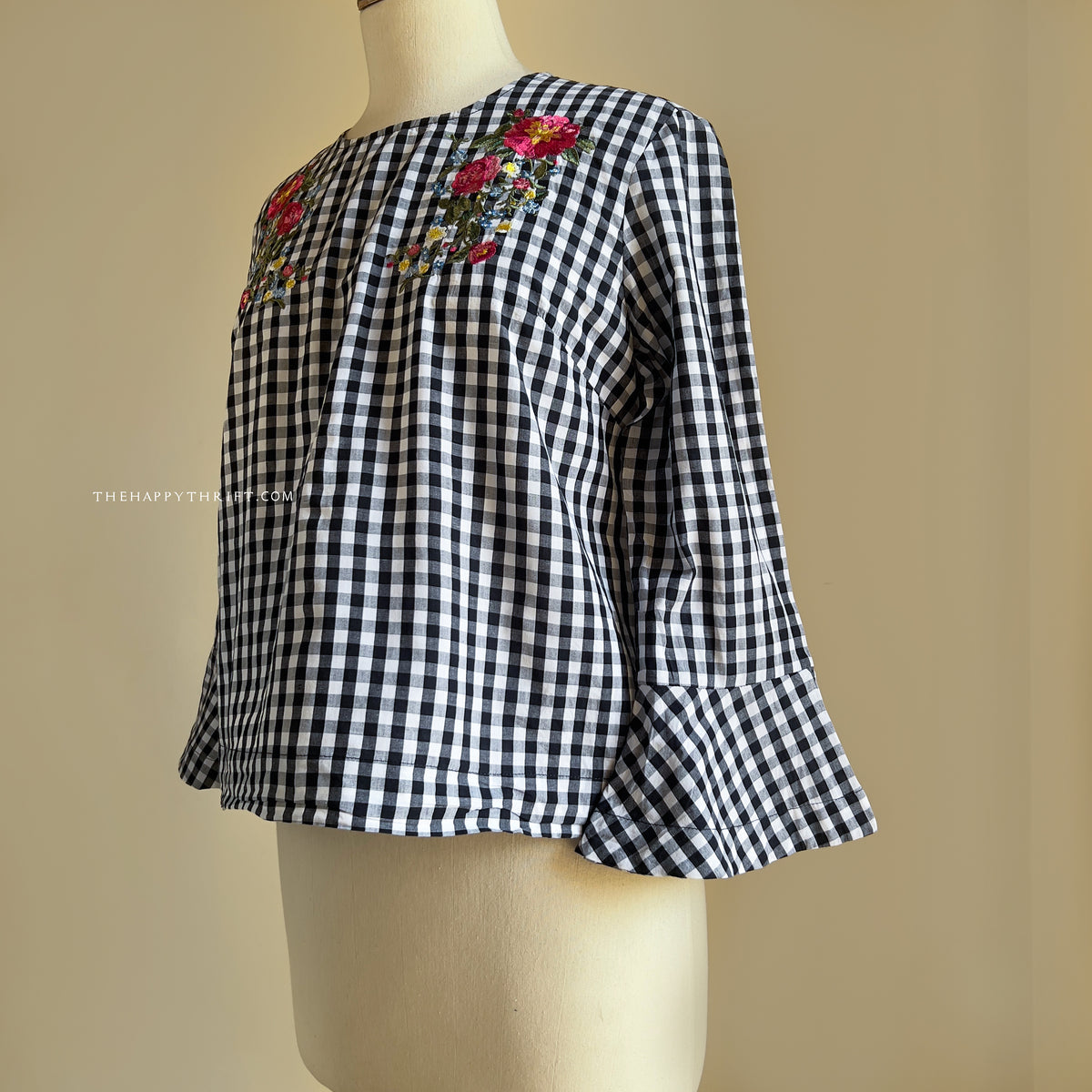 Checkered Winters Top