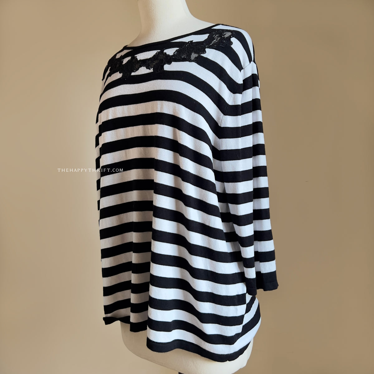 Black & White Winter Top