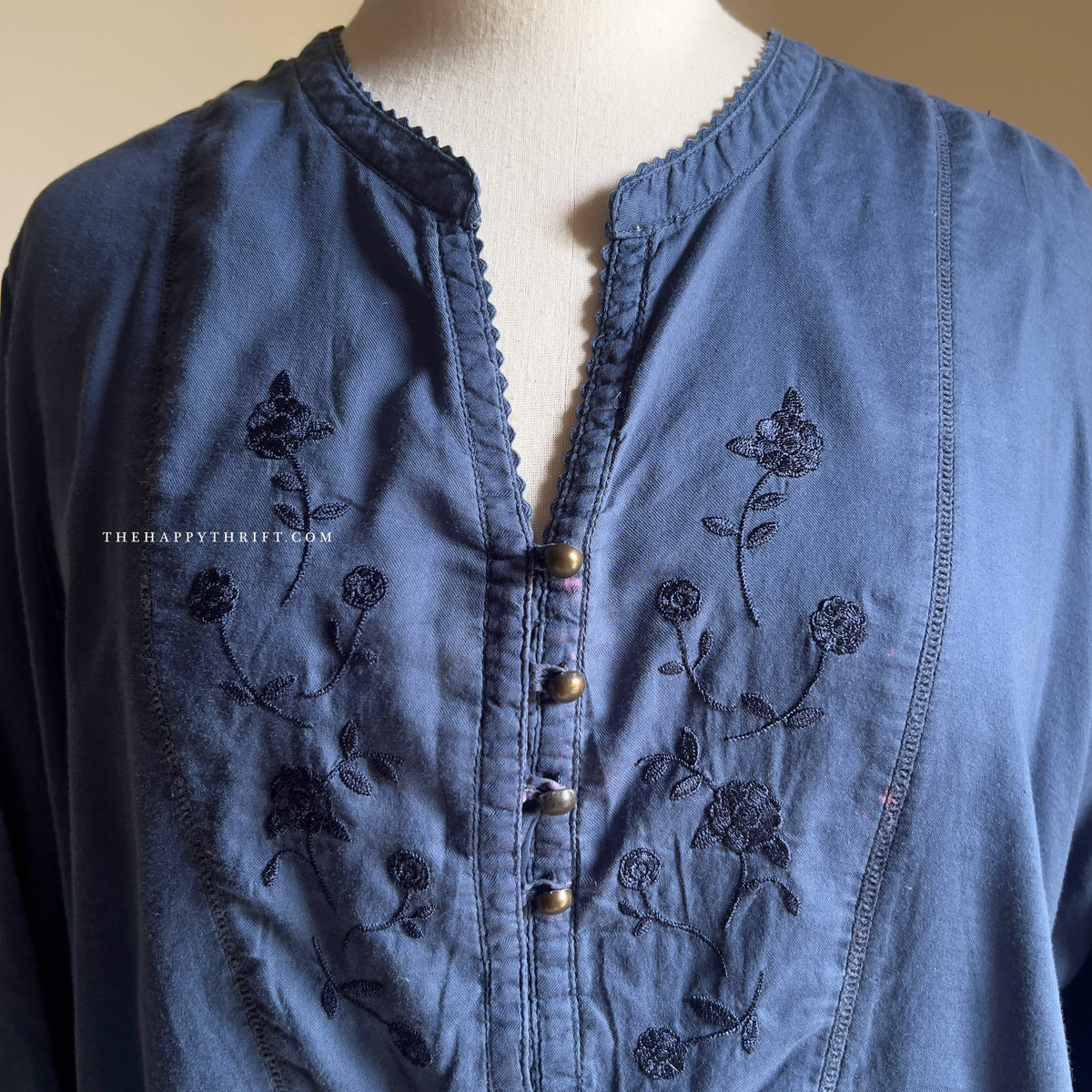Blue Button Shirt