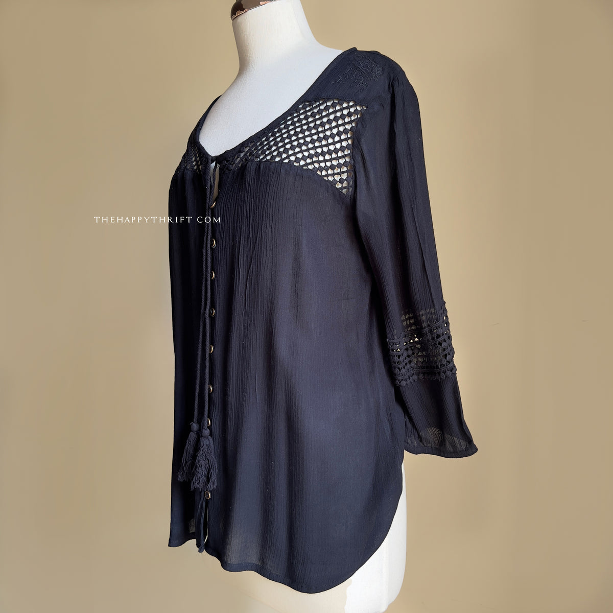 Black Button Down Shirt