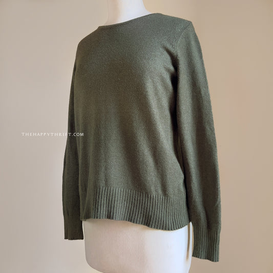Olive Green Sweater