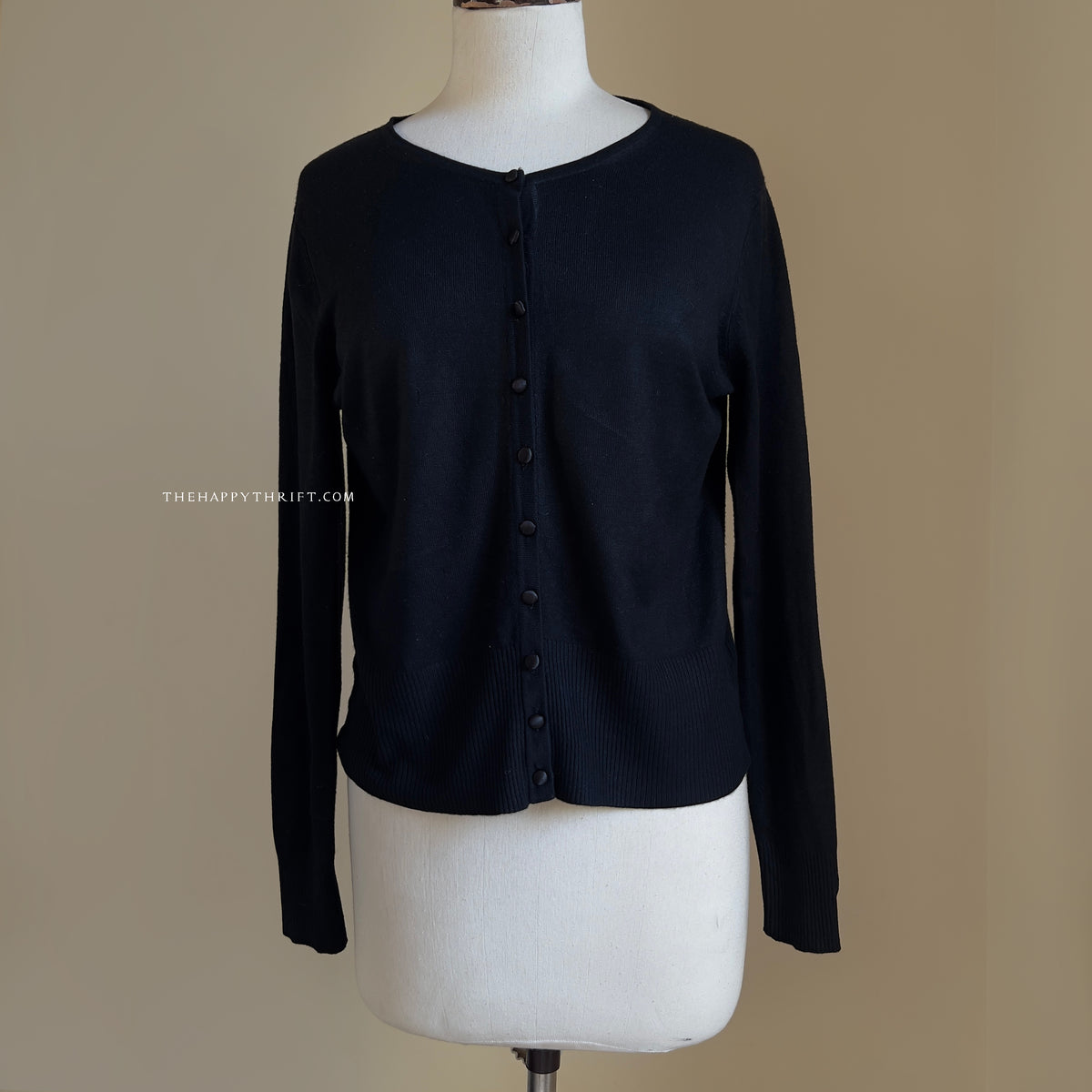 Black Button Down Sweater