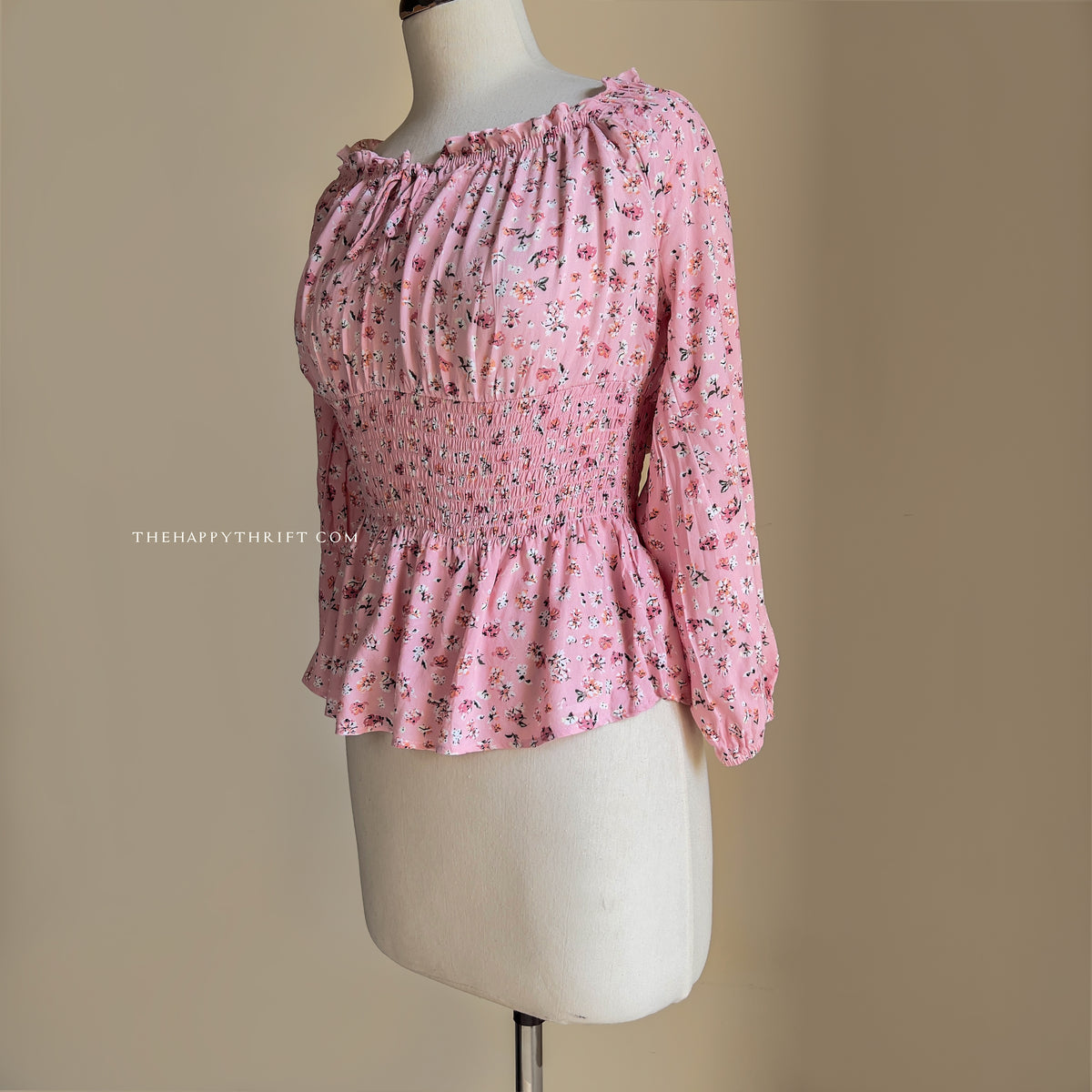 Pink Printed Top