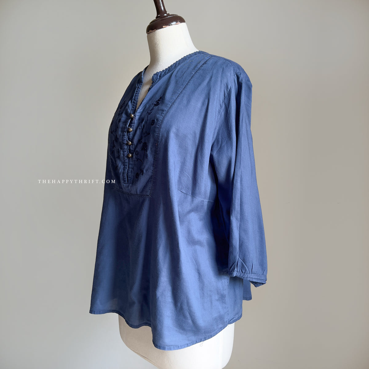 Blue Button Shirt