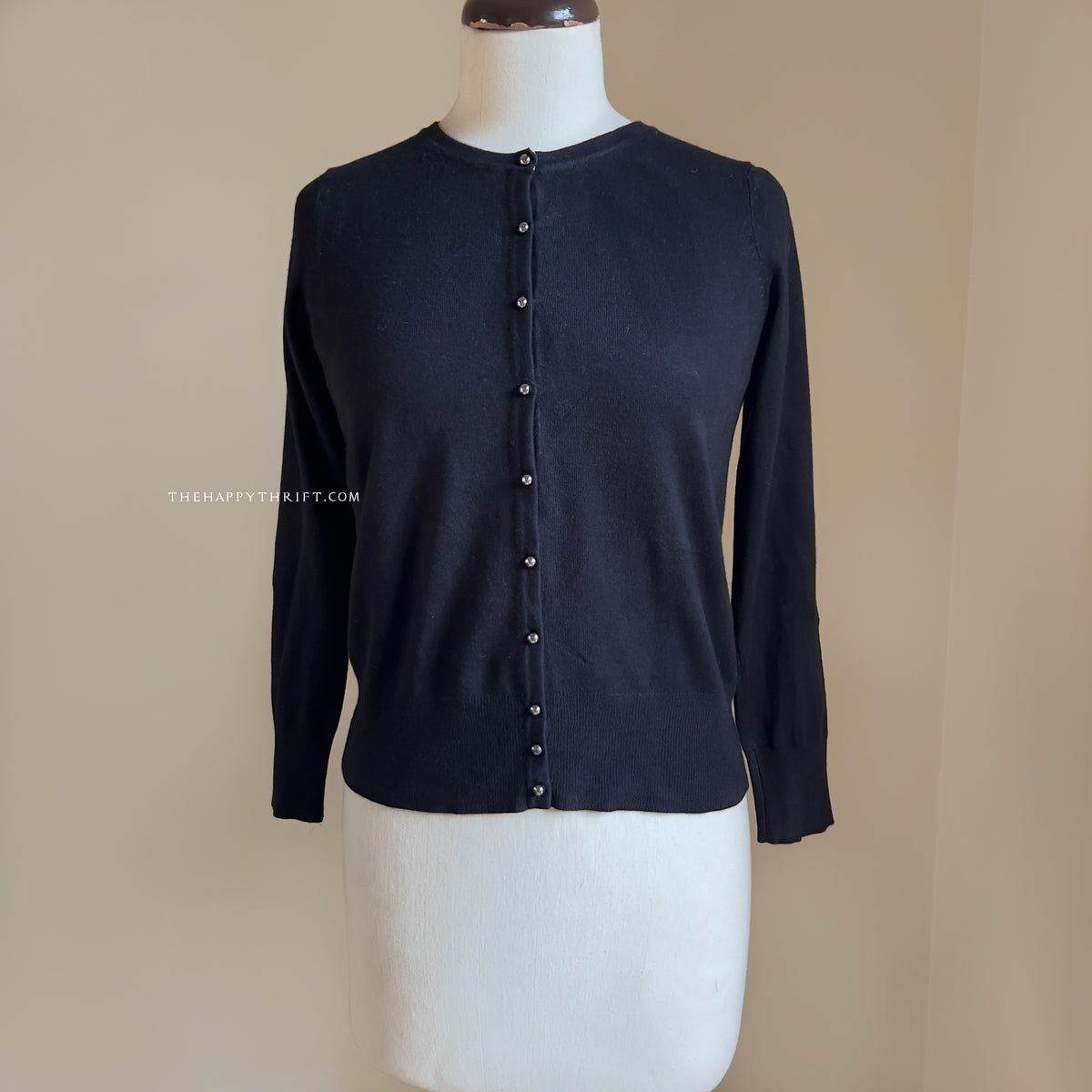Black Button Down Sweater