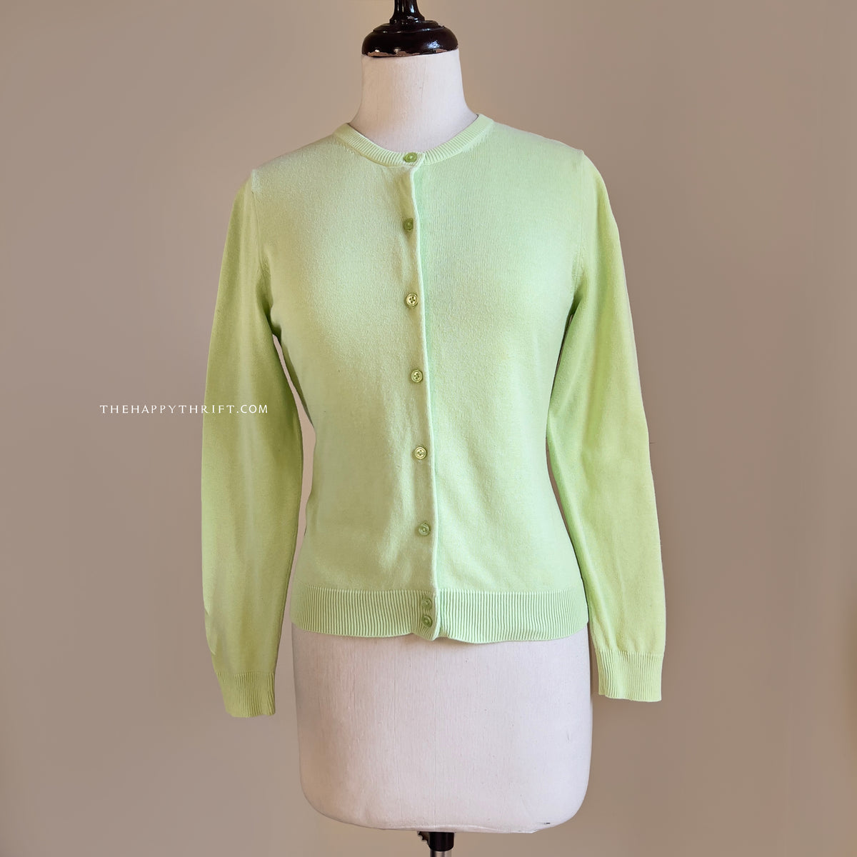 Green Button Down Sweater
