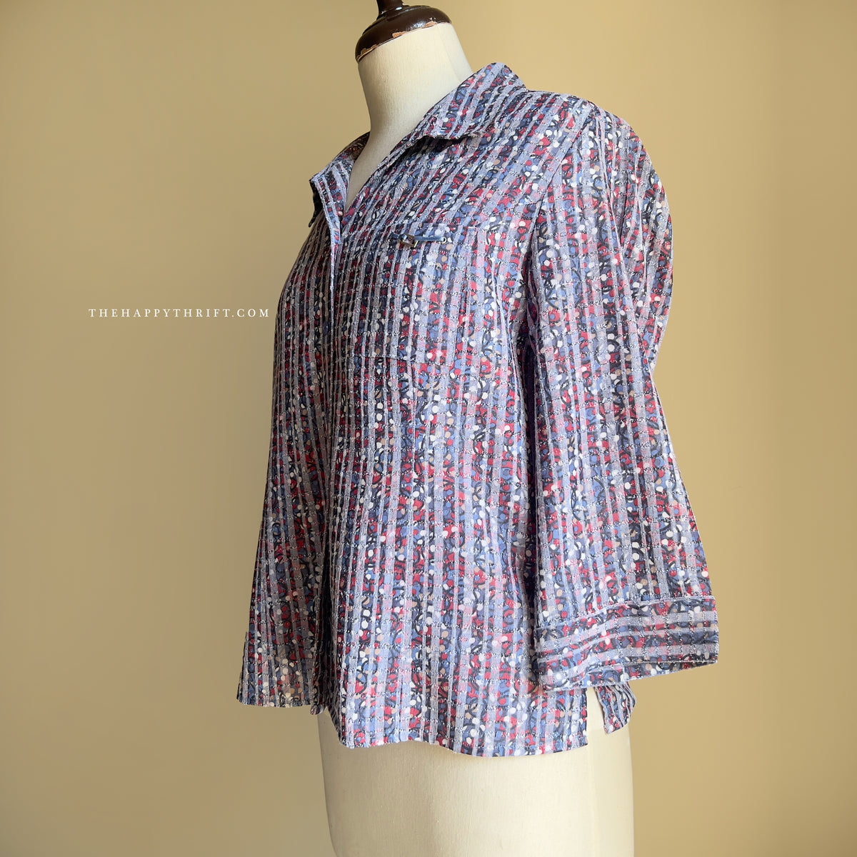 Printed Button Down Shirt