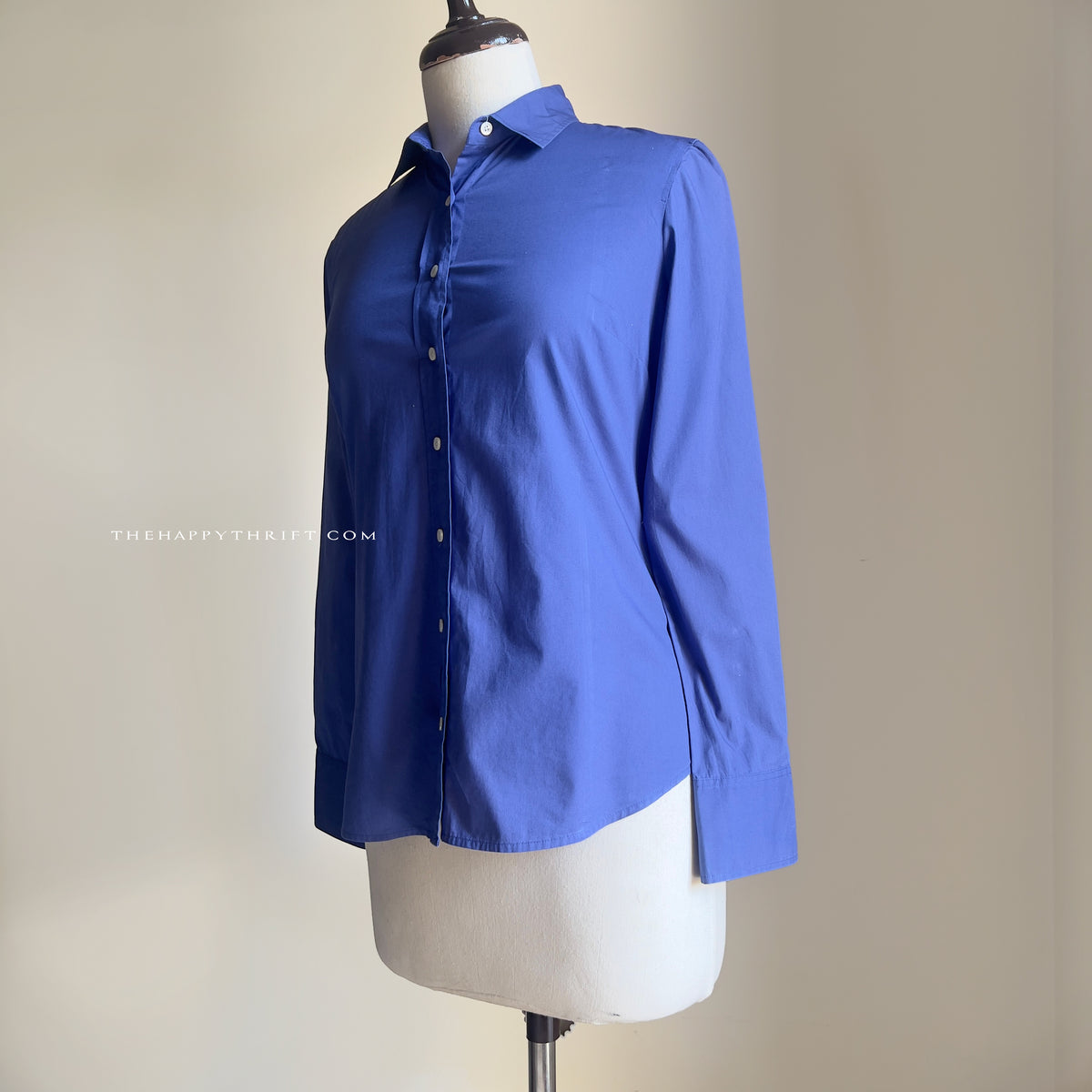 Beautiful Blue Button Down Top